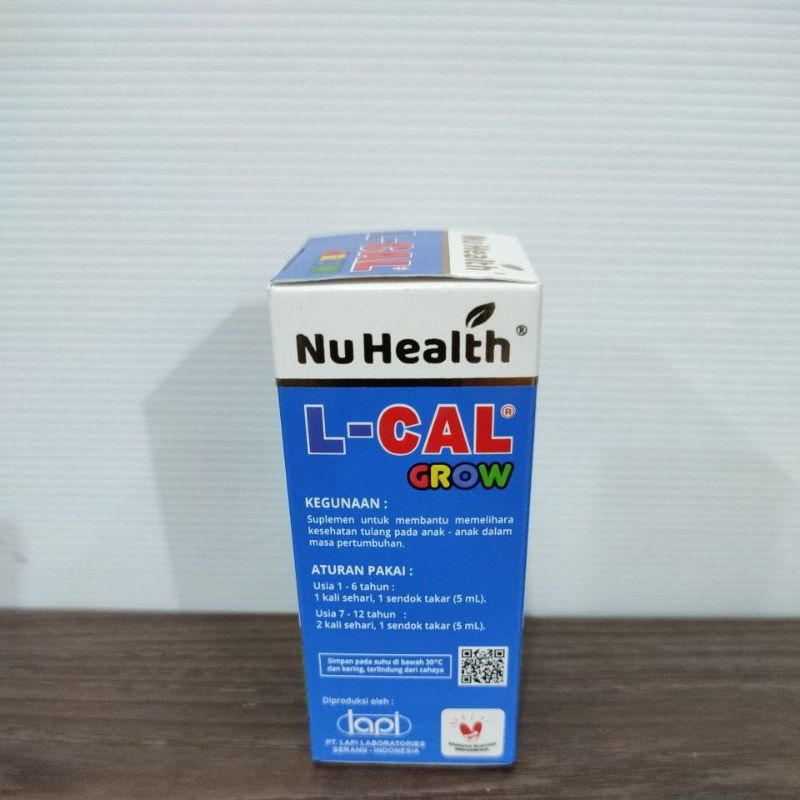Nu Health L-Cal Grow (Vitamin Peninggi Badan Anak) Lcal Grow L Cal Grow