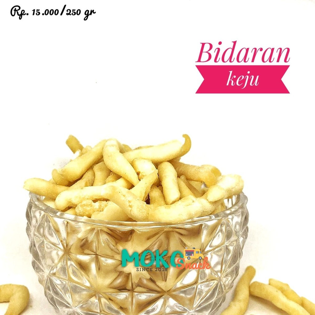 

Snack cemilan bidaran keju besar SP 1kg