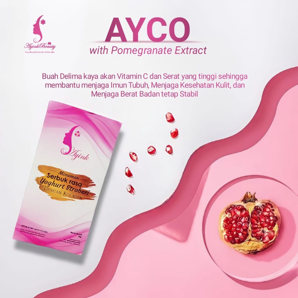 Ayink Collagen (AYCO) Original BPOM minuman collagen BPOM