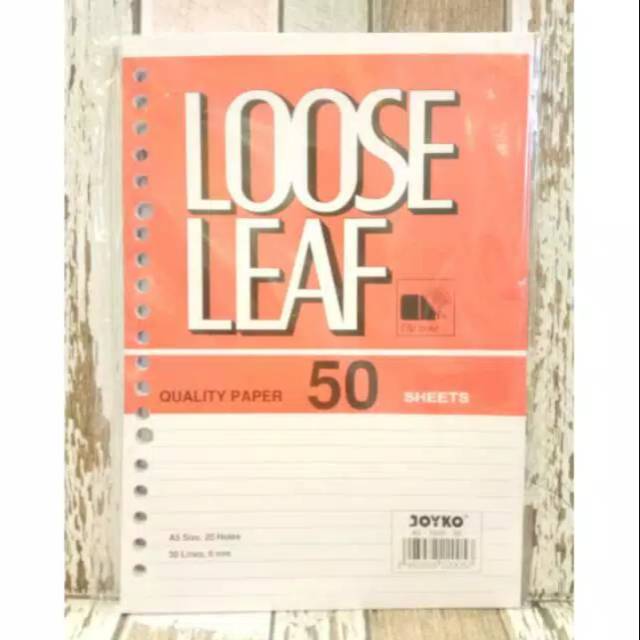 

Isi File Binder A5 50 Joyko