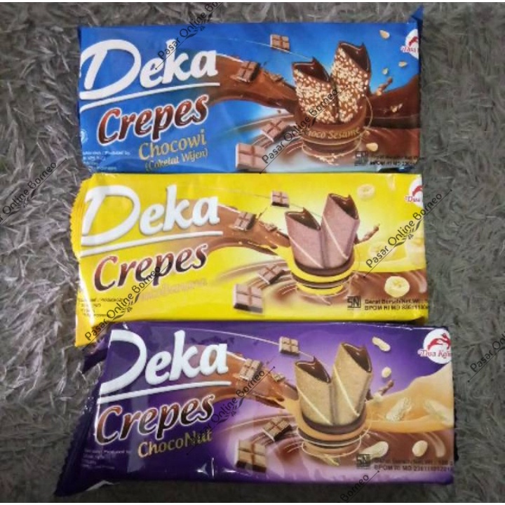 Deka Crepess ChocoNut Chocobana Chocowi