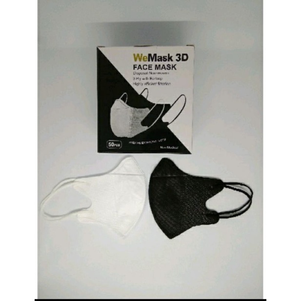 MASKER DUCKBILL WEMASK 3D ISI 50LEMBAR