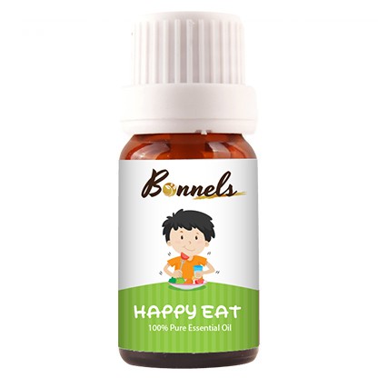 BONNELS HAPPY EAT ESSENTIAL OIL (Penambah Nafsu Makan dan Melancarkan Saluran Pencernaan)