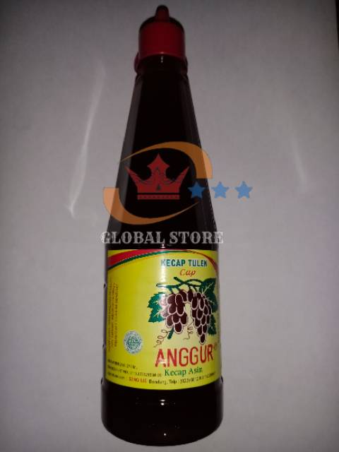 Kecap cap anggur seng lie 600ml asin / manis