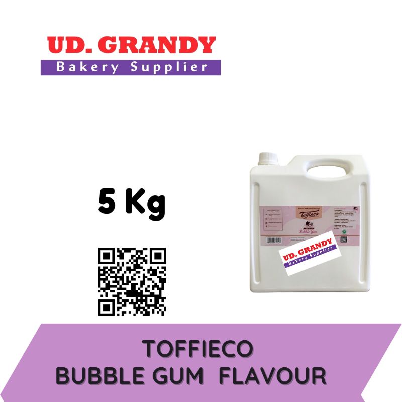 

Toffieco Bubble Gum Flavour 5kg