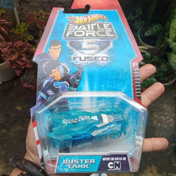 HOT WHEELS BATTLE FORCE 5 FUSED BUSTER TANK