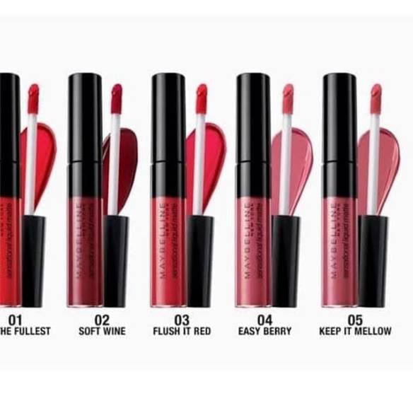 Pasti Promo Lipstik maybeline/Maybelline Sensational Liquid Matte Lip Cream ORIGINAL 
