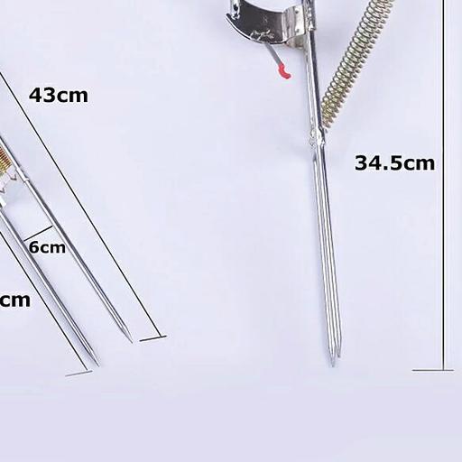 ❃ bracket dudukan joran pancing otomatis dobel per-stand holder joran ☇