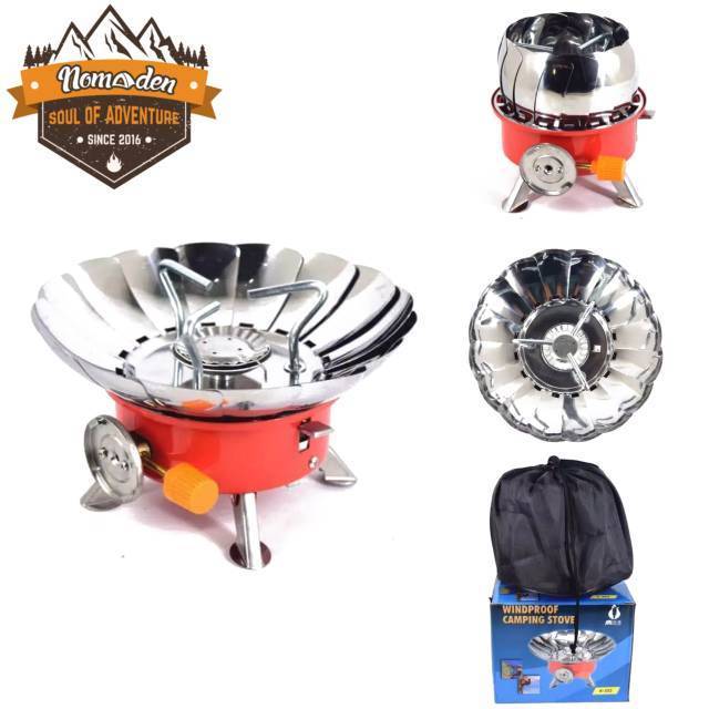 Promo Kompor Camping  Kompor Gunung Portable Windproof