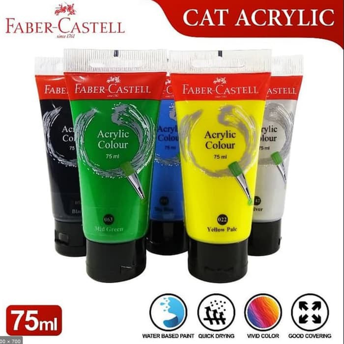 

CAT ACRYLIC FABER CASTELL 75 ML