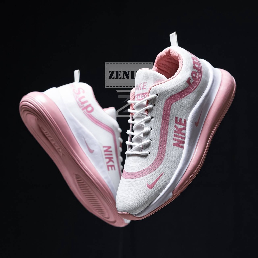 SEPATU WANITA NIKE AIRMAX 720 RUNNING SPORT PEACH PUTIH SIZE 36-40 SEPATU OLAHRAGA WANITA BISA COD-4