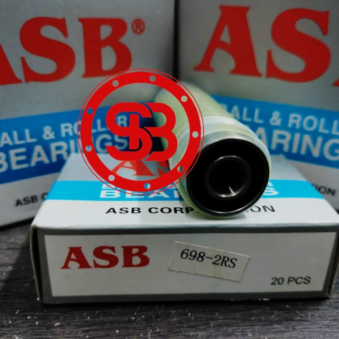 Bearing / Laker / Laher 698 2RS ASB