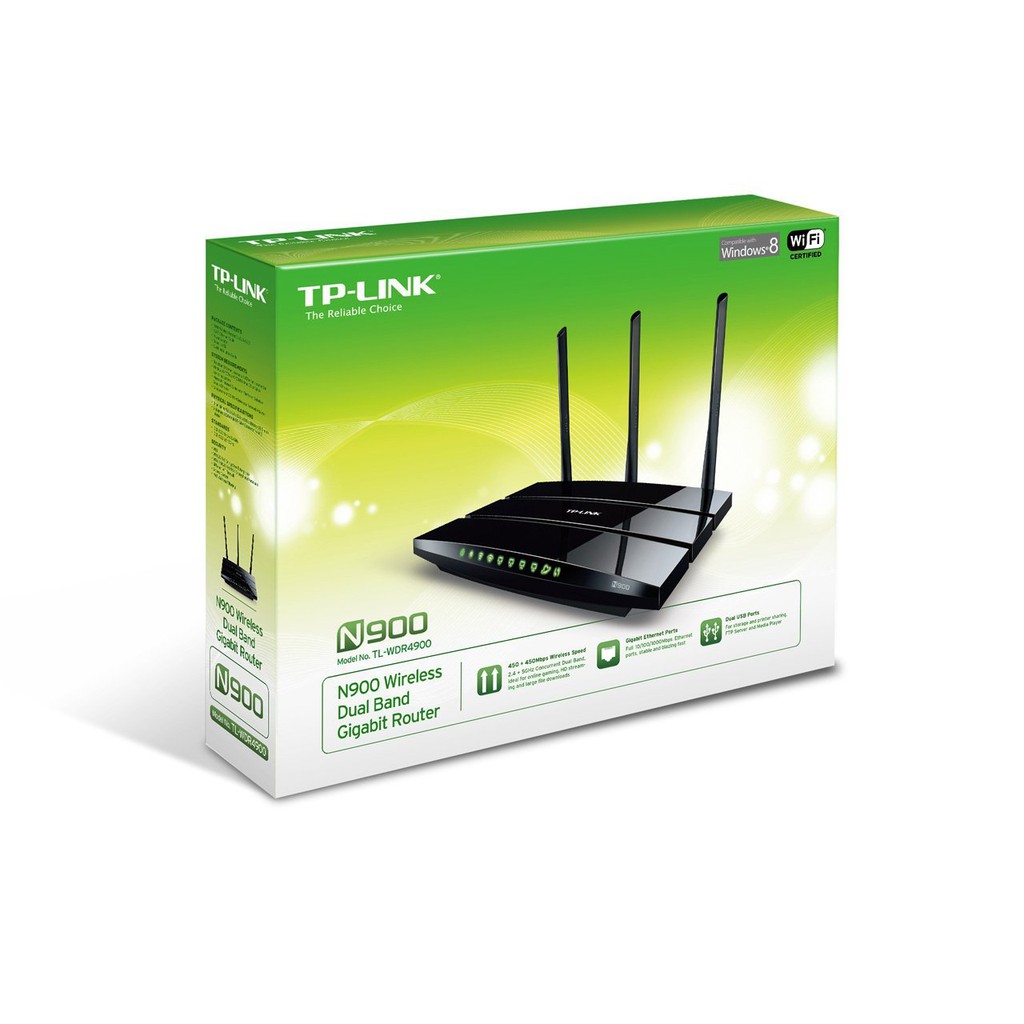 TP-Link TL-WDR4900 N900 Wireless Dual Band Gigabit Router