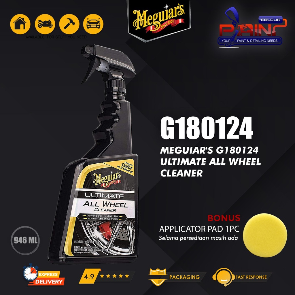 Meguiars Ultimate All Wheel Cleaner G180124, 709ml ORIGINAL