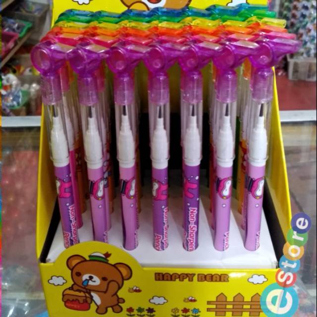 

Pensil sambung - pensil cabut - pensil karakter - pensil lucu - pensil murah