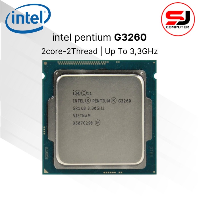 PROCESSOR INTEL PENTIUM G3260 Up to 3.3Ghz TRAY