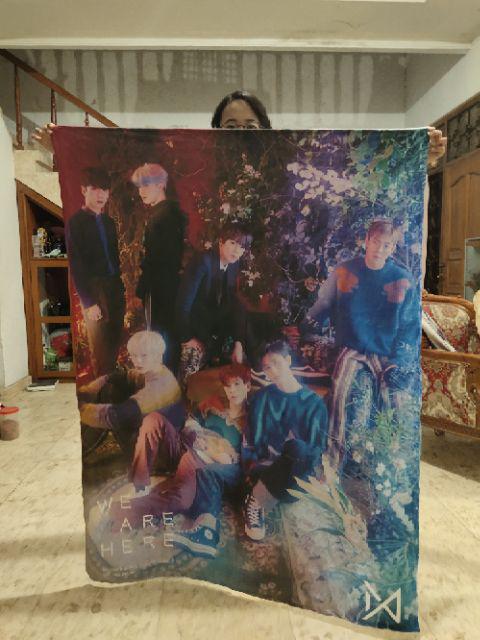 Selimut Custom Kpop- Exo-bts-nct-svt