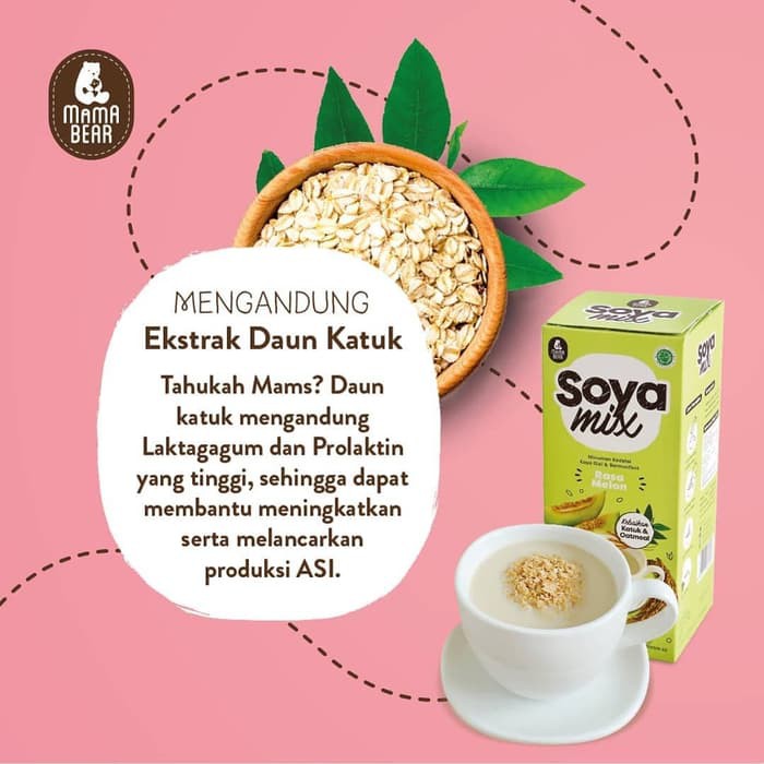 Mamabear Soya Zoya Mix / Almon Mix Booster Pelancar Asi