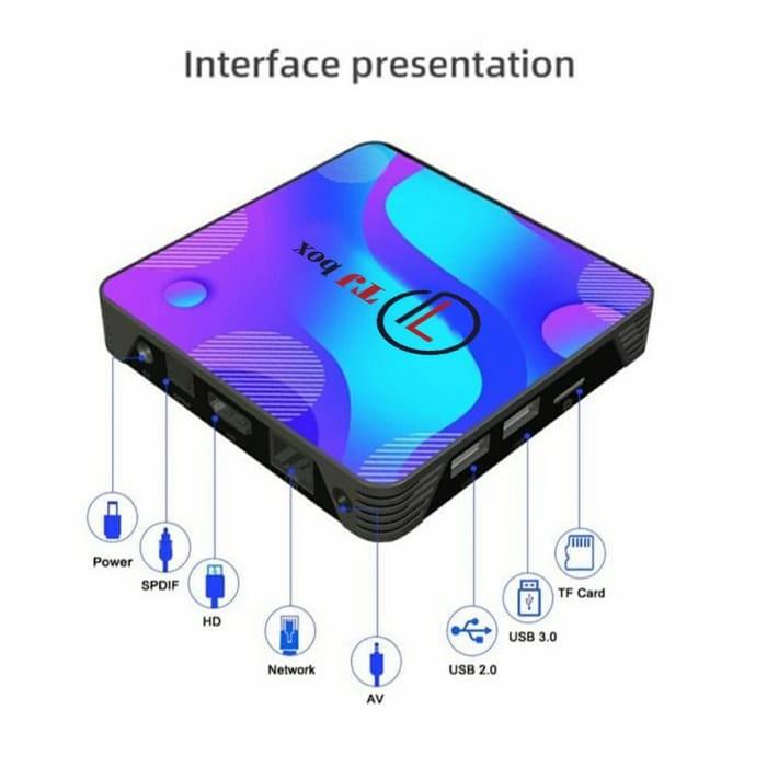 Android Tv Box X88 Pro 10 RK3318 RAM 4GB ROM 32GB Android 10 ORIGINAL