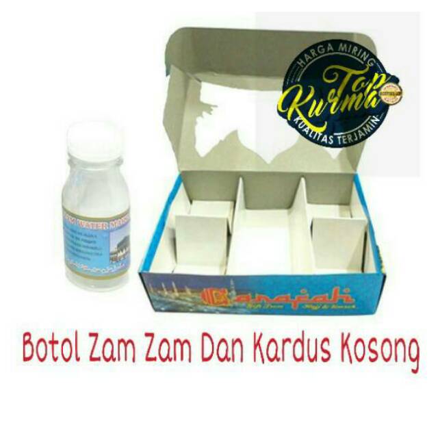 Botol zam zam Kardus kosong Paket Oleh Oleh Haji Umroh Botol zam zam Kardus kosong Paket Oleh Oleh Haji Umroh