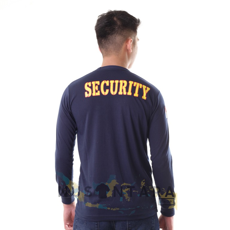 Kaos Security Kaos Satpam lengan Panjang Kaos Security Terbaru Kerah Pendek Satpam Terbaru