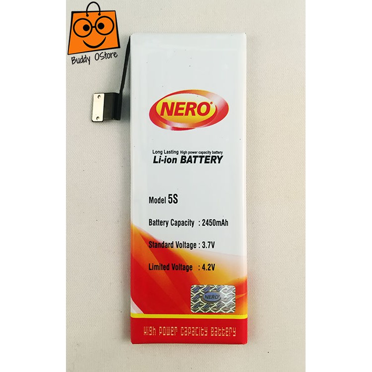 Baterai Battery iPhone 5s Nero Double Power | Shopee Indonesia