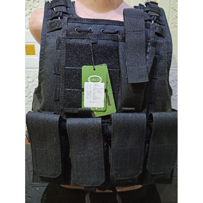 tactical vest - rompi tactical - body vest - rompi polisi - rompi militer - tactical bodyvest