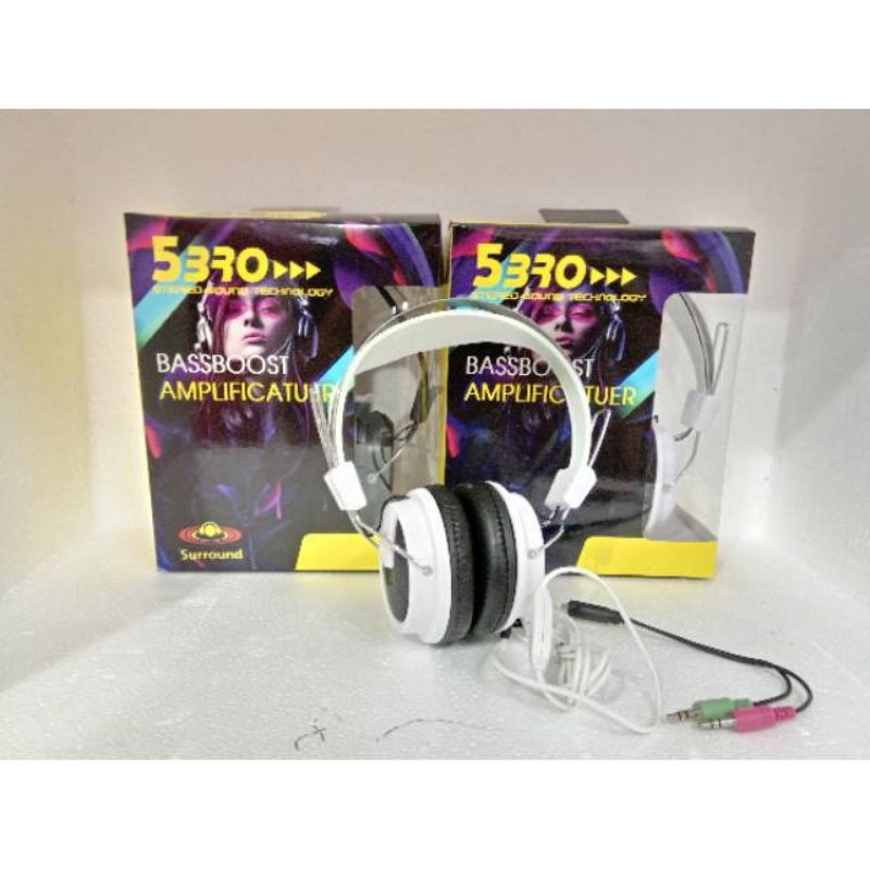 Headset Earphone Bando 5BRO Plus Mic - Handsfre Bando 5BRO Plus Mic