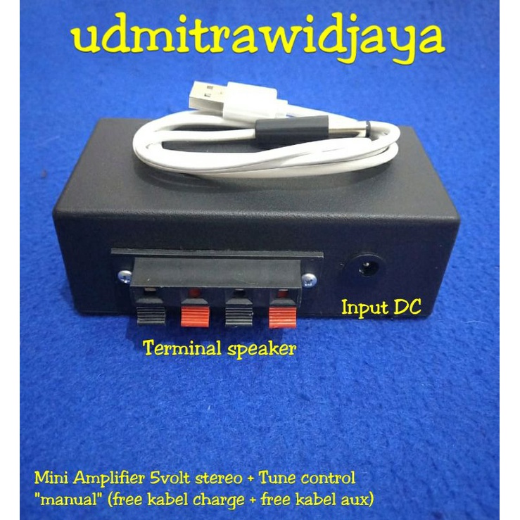 Mini amplifier 5volt 5V stereo + plus Tune control manual bluetooth free charge+aux dijamin ngeBass! harga grosir bisa hub kami