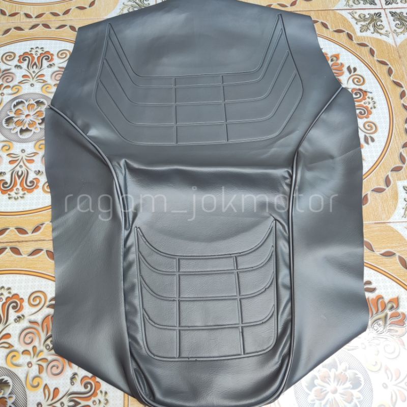 Kulit Jok Motor Honda Prima Abu Abu Limited Edition Bahan Tebal