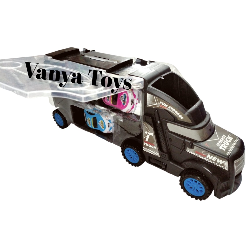 mainan truk kontainer mobil