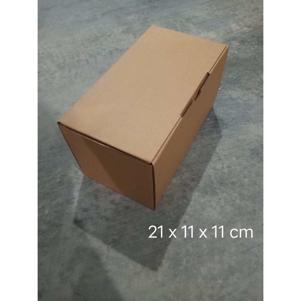 

(10pcs) Kardus Uk. 21x11x11 cm....Die Cut kotak Kue, snack -aksesoris-dll model box pizza