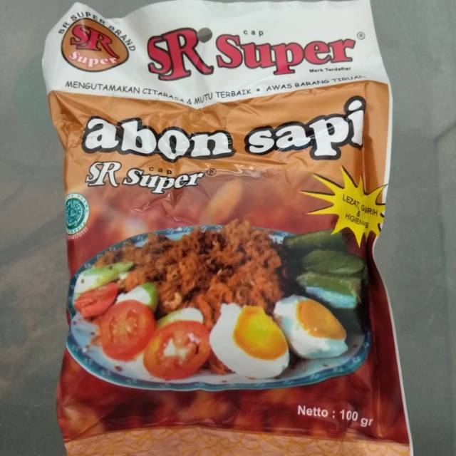 

Abon sapi SR Super