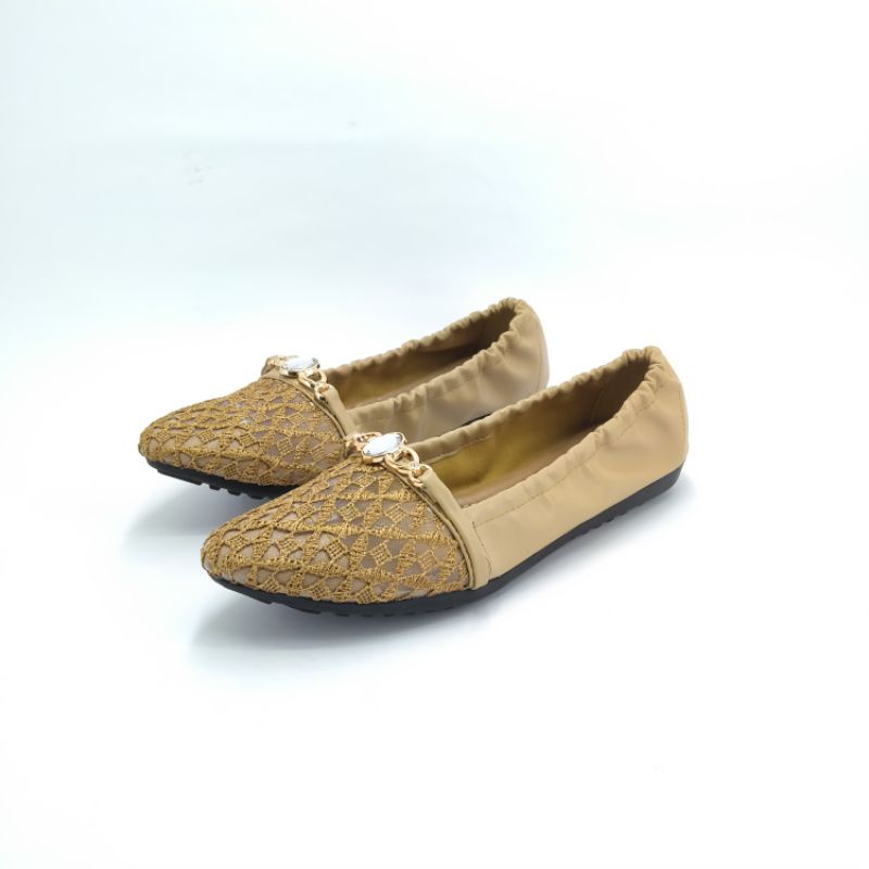 Andas Andis - Sepatu Flatshoes Ballerina Wanita Mutia