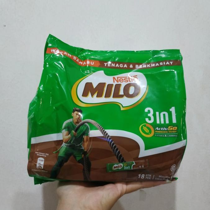 

Milo ActiveGo 3in1 Isi 18 Stik Milo Malaysia 18 Sachet