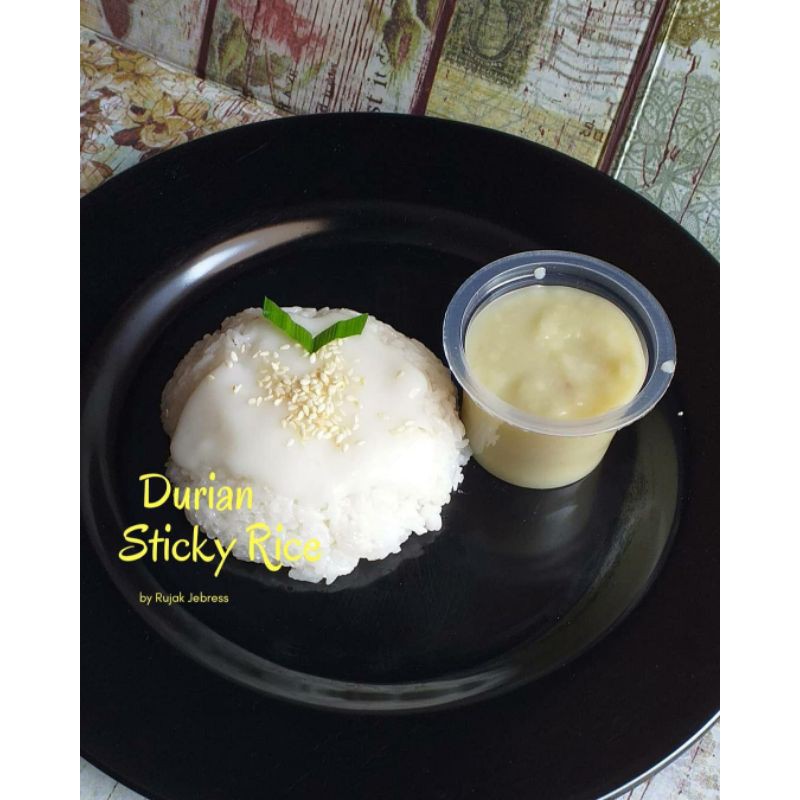 

Durian Sticky Rice / ketan durian