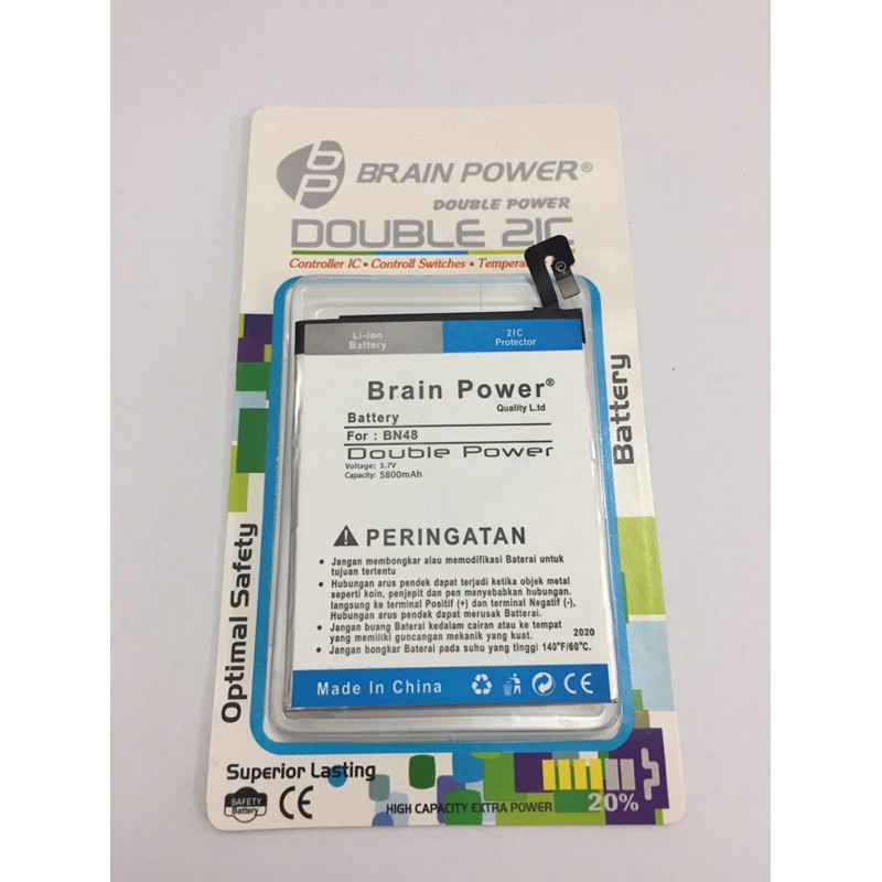 Battery batre Xiaomi BN 48 brain power