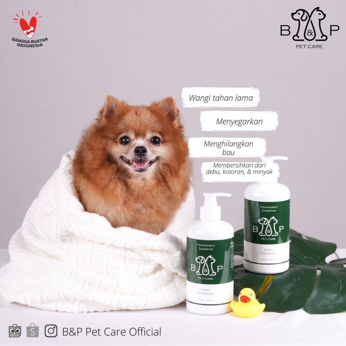 Fragrance Shampoo (Shampoo Wangi Tahan Lama untuk Anjing dan Kucing)