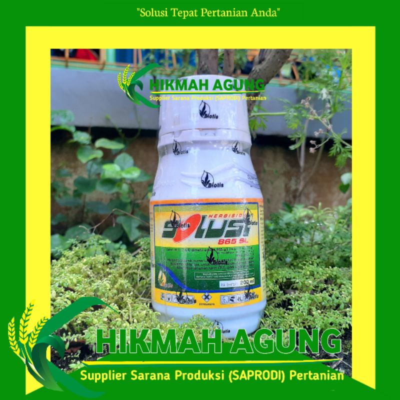 SOLUSI 865 SL 200ML DIMETIL AMINA HERBISIDA RUMPUT