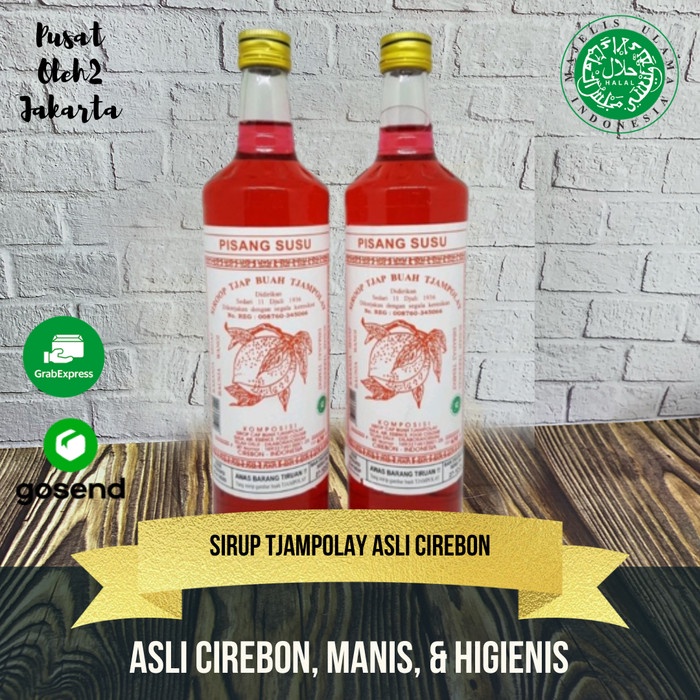 

SIRUP TJAMPOLAY OLEH OLEH KHAS CIREBON / Sirup Tjampolay Asli Cirebon