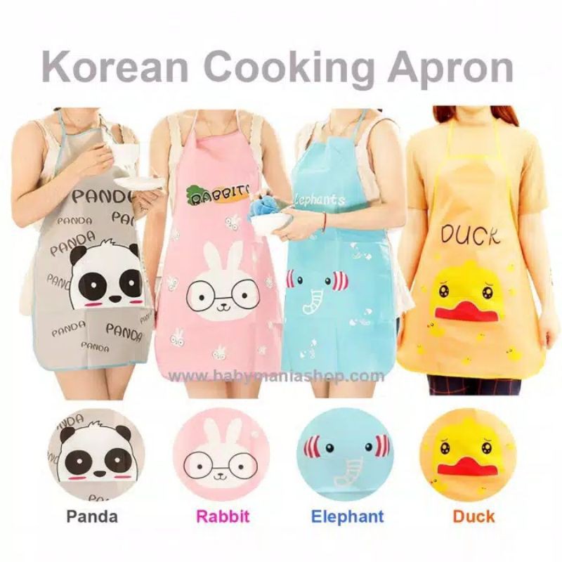 Apron dapur karakter