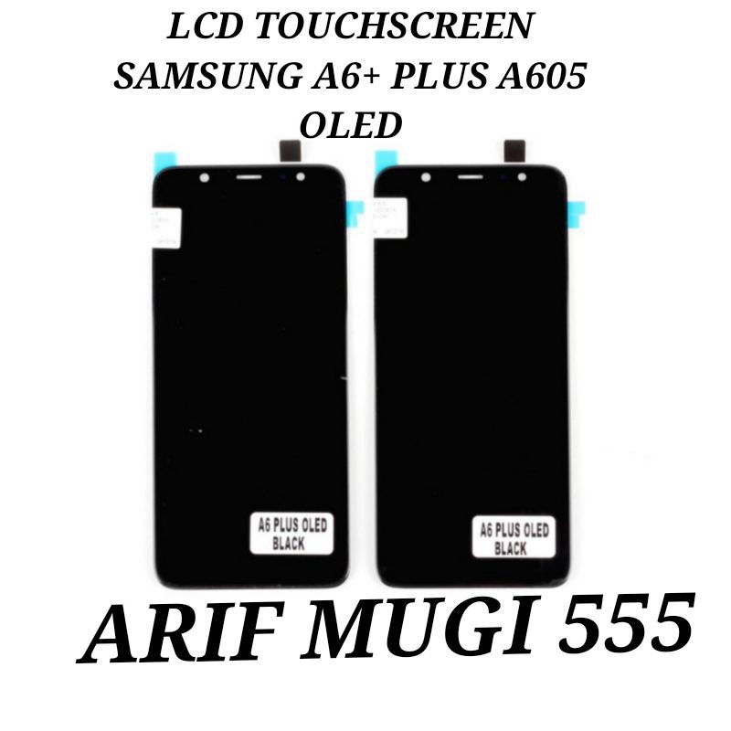 Lcd Touchscreen Samsung Galaxy A6+ Plus A605 2018 OLED Original