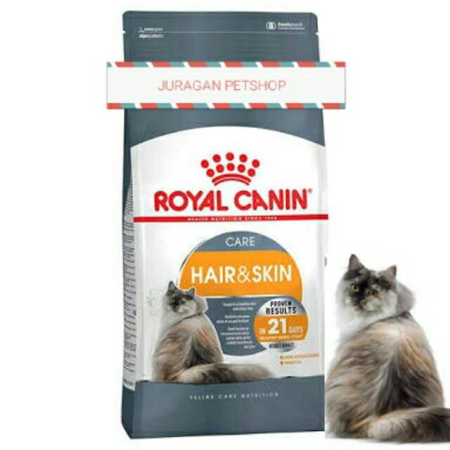 ROYAL CANIN HAIR &amp; SKIN 2KG| KEMASAN PABRIK 2KG