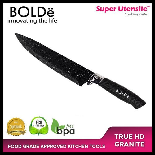 BOLDE GRANITO COOKING KNIFE SUPER KNIVES / PISAU DAPUR  STAINLESS STEEL JUMBO GRANITE