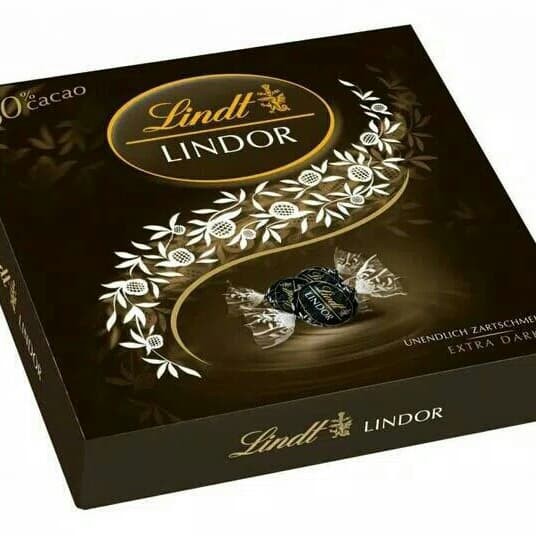 

Promo Spesial - Promo !! Lindt Lindor Dark Chocolate 60% Cocoa Gift Box - Coklat Impor