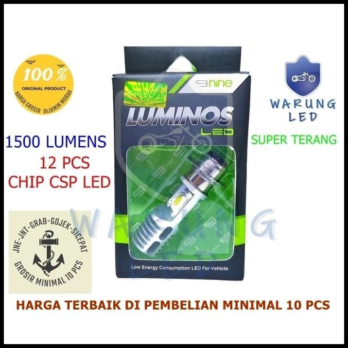 Lampu Led Motor Original Luminos Bebek Matik Beat Vario H6 AC DC