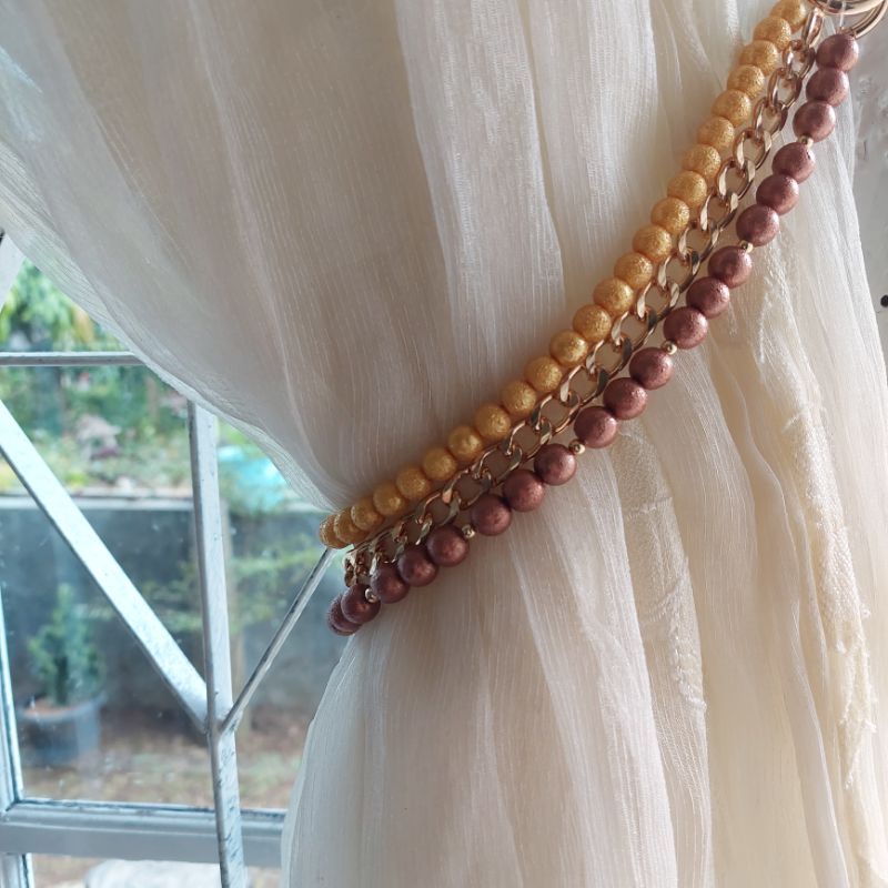 Tali gorden mutiara/tali gorden estetik/ikatan gorden/tali hordeng [premium]