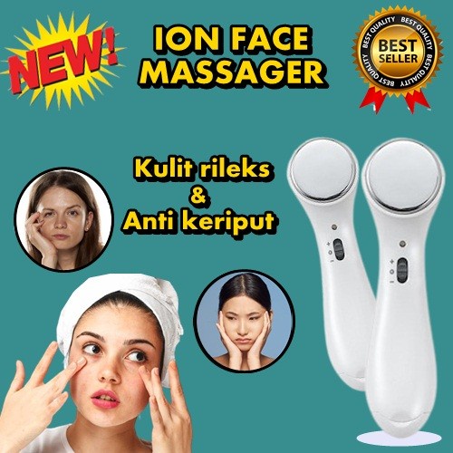 BARU setrika wajah pembersih wajah penghilang keriput kelopak mata panda ampuh setrika wajah ion mas