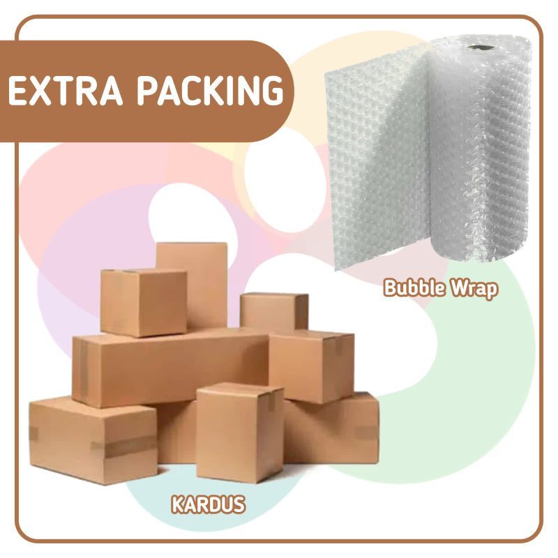 

EXTRA PACKING - KARDUS ATAU BUBBLEWRAP - BOX KARDUS - KARDUS PACKING - BUBBLE WRAP PACKING