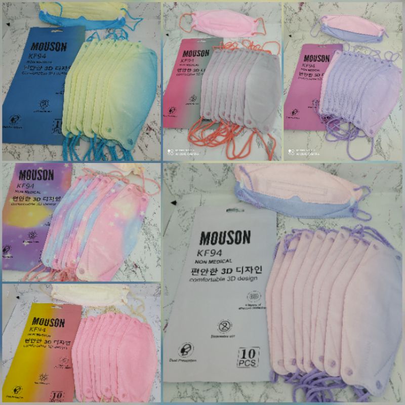 MASKER KF94 MOUSON GALAXY ISI 10PCS